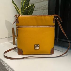 Dooney and Bourke Yellow Crossbody Bag